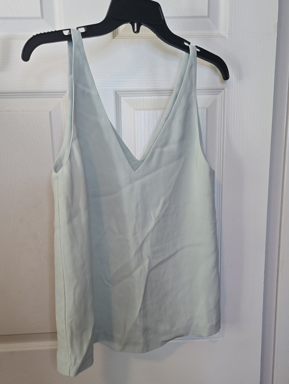 H&M Light Mint V-Neck Satin Camisole